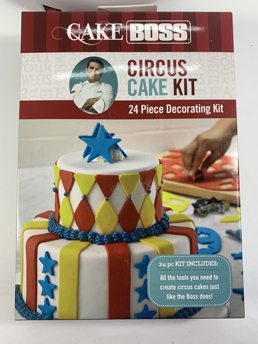Cake Boss Zirkus Tortenset 24-teiliges Dekorationsset (offene Box) - Bild 1 von 11