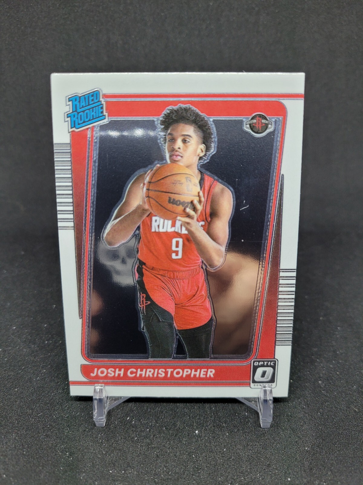 Josh Christopher 2021-22 Panini Donruss Optic Basketball Rated Rookie RC No. 200