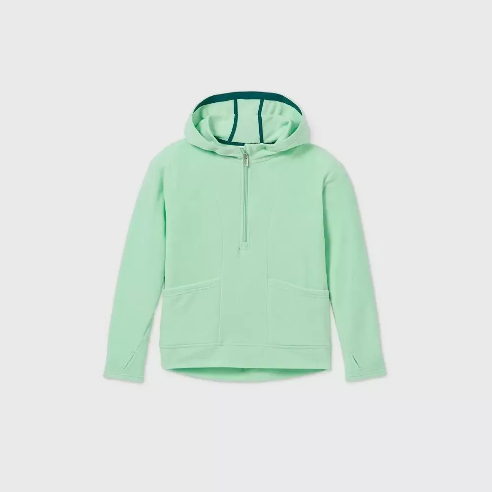 Girls sweatshirt with thumb holes clearance