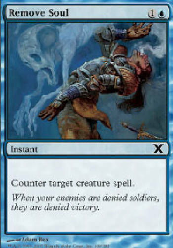 REMOVE SOUL X4 4 4X 10th Edition MTG Magic the Gathering Karten DJMagic - Bild 1 von 1