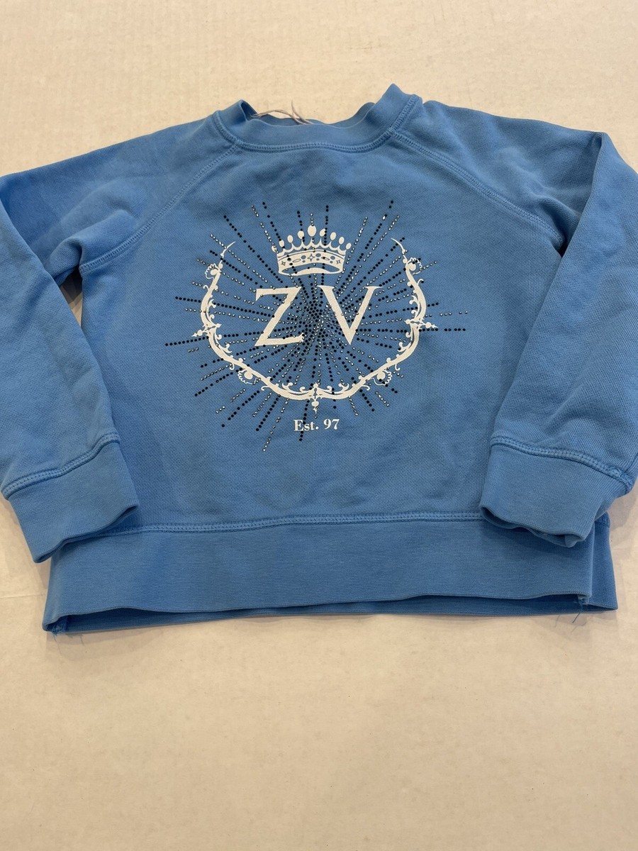 専用　ZADIG&VOLTAIRE トップス ZADIG & VOLTAIRE KIDS BLUE SWEATSHIRT SZ 5/6 | eBay