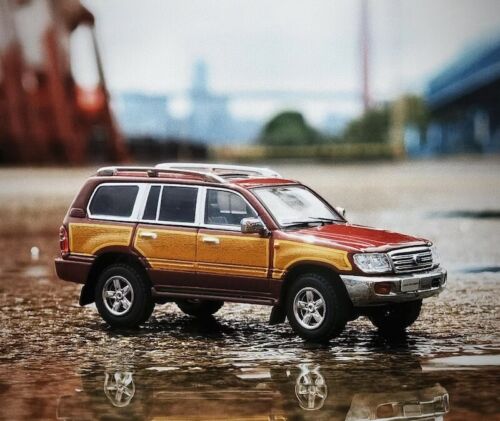 ZD GCD 1:64 Brown Land Cruiser LC100 Off Road SUV Model Diecast Metal Car BN - Picture 1 of 20