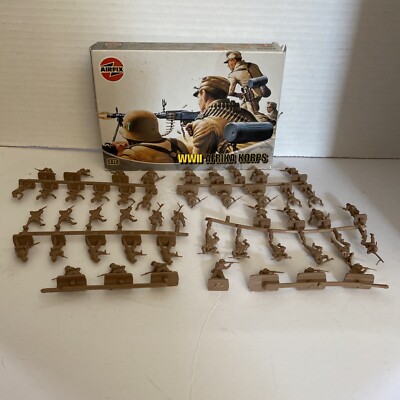 Airfix AFRIKA KORPS 48 Piece 1/72 Figures #1711 Military Model Kit