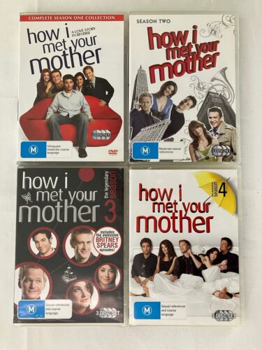 How I Met Your Mother Seasons 1-8 TV Series Region 4 DVD Free Tracked Post - Picture 3 of 8