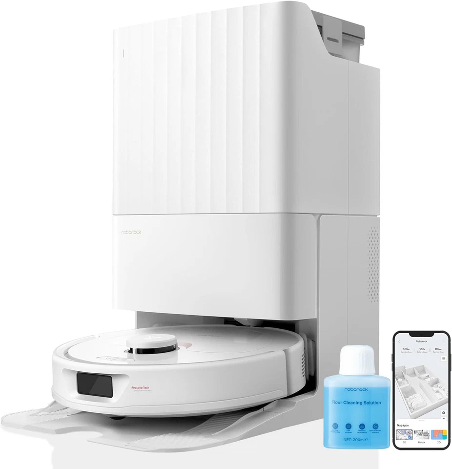 Roborock Qrevo Pro Saugroboter mit Wischfunktion Individuelle Teppichstrategie