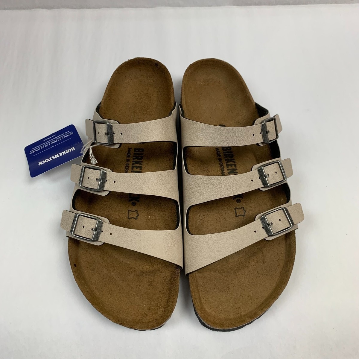 Birkenstock New w/o Box Florida Fresh Pull Up Stone Birko 