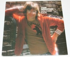 JOHN SEBASTIAN THE LOVIN SPOONFUL SIGNED WELCOME BACK VINYL RECORD ALBUM LP COA
