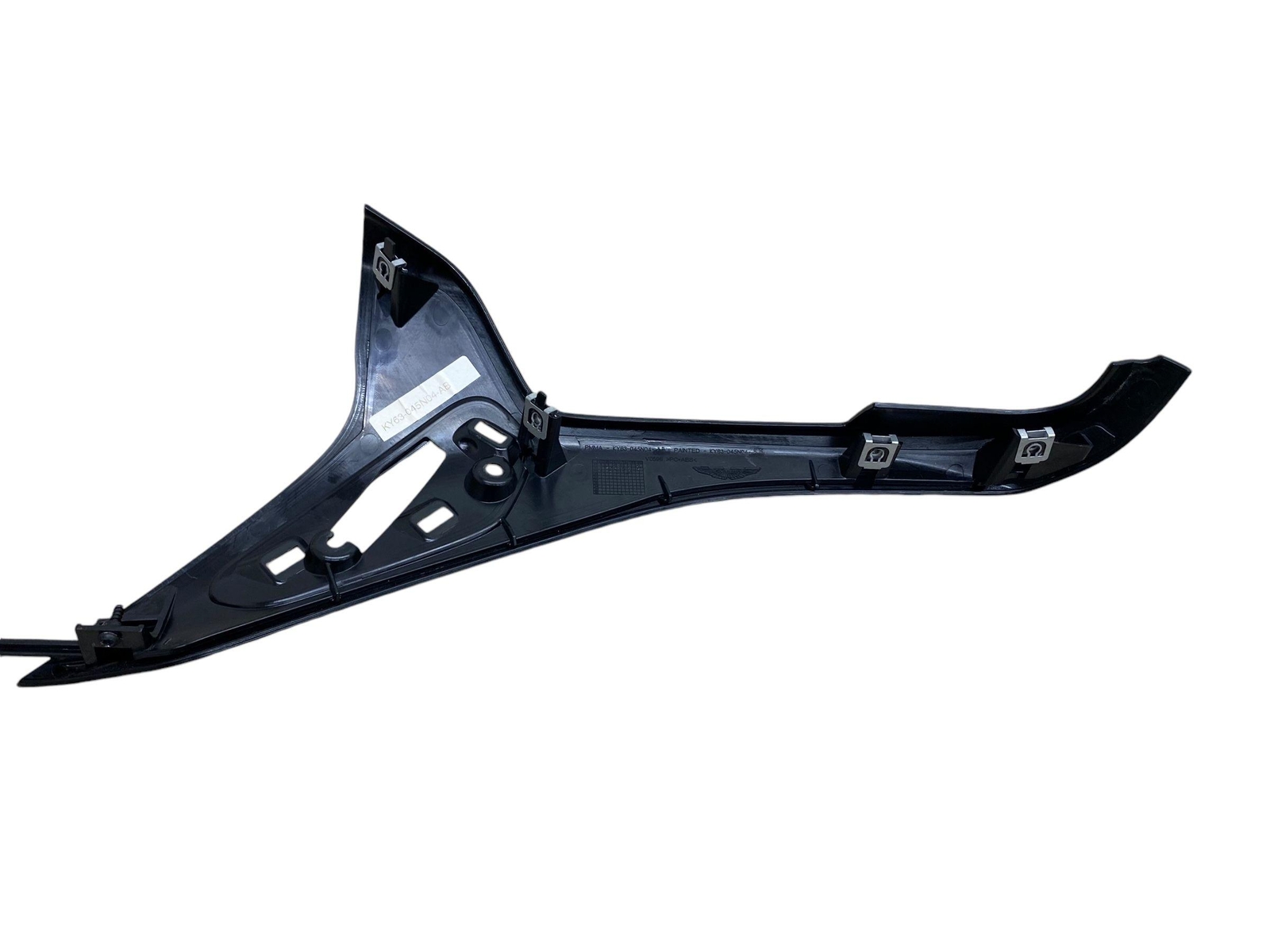 2019 - 2023 ASTON MARTIN VANTAGE CENTER CONSOLE SIDE TRIM PANEL SET BLACK GLOSS
