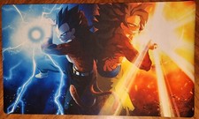 Dragon ball GT Super Saiyan 4 goku vegeta Playmat desk Mouse Pad TCG CCG 24 x 14