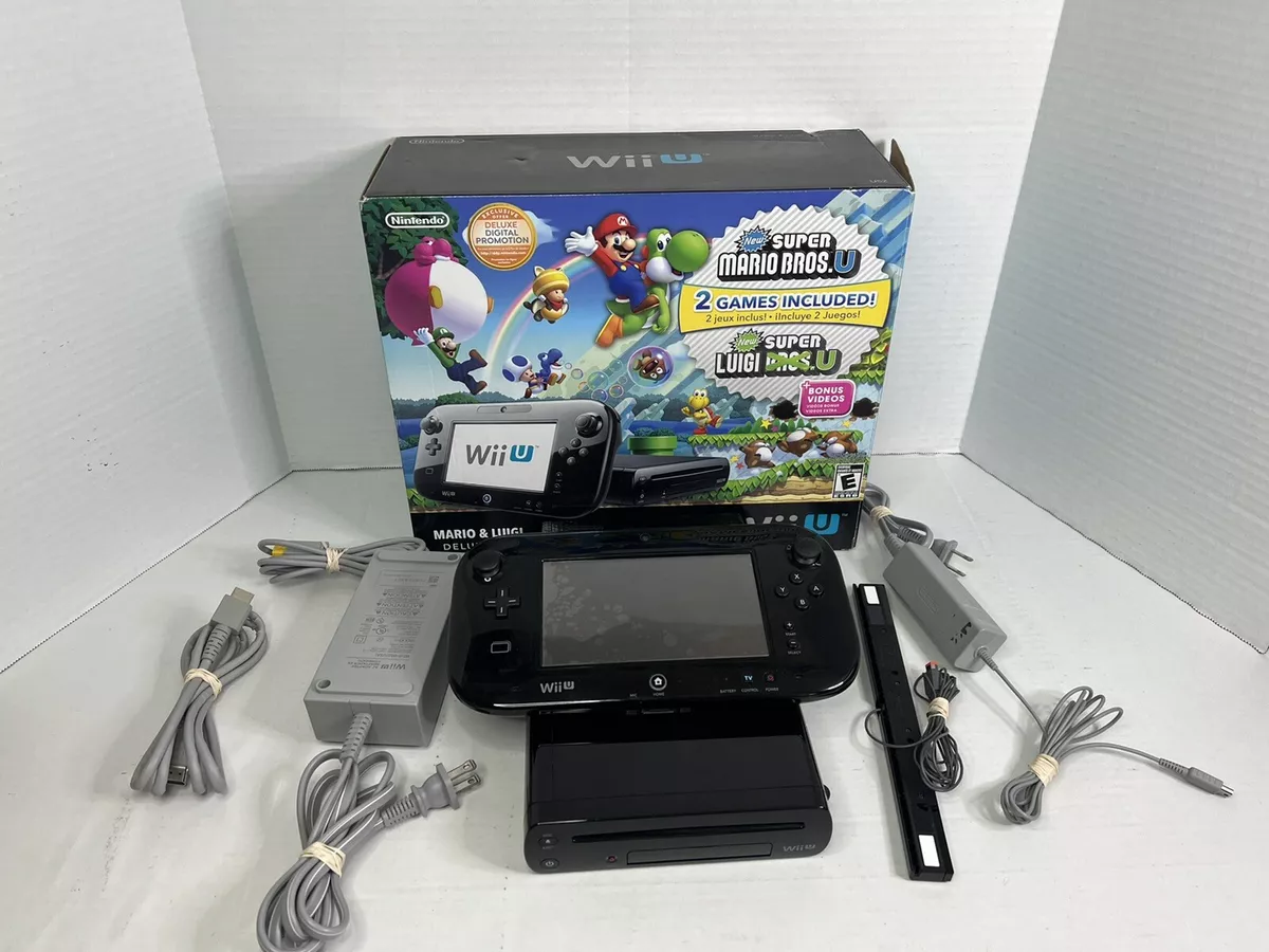 Nintendo Wii U Deluxe Set: Super Mario Bros U & Luigi U (32 GB)