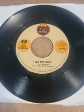 Todd Rundgren "I Saw The Light / Marlene 1972 45 RPM  NM