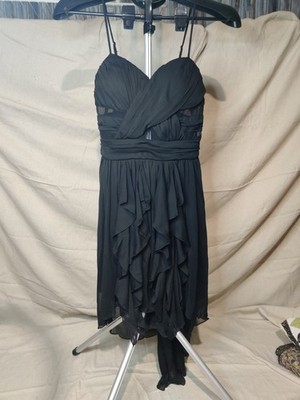 My Michelle Black Slip Dress Size 5 Cocktail Party Prom Evening Formal NWT