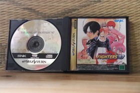 King of Fighters Best Collection 95 96 97 Complete Set! Sega Saturn SS VG+!