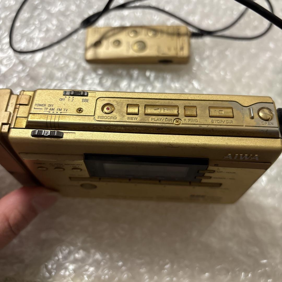 Aiwa Cassette Boy Hs-Ex50 Vintage Stereo Radio Cassette