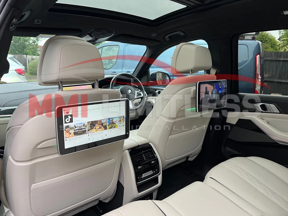 BMW X5/X6/X7 Series G05 G07 G60 Rear Entertainment Android Screen Plug and Play - Image 2 of 4