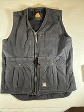 5.11 Tactical Vest Mens Large Black Range Utility Full Zip Up CCW Conceal Carry