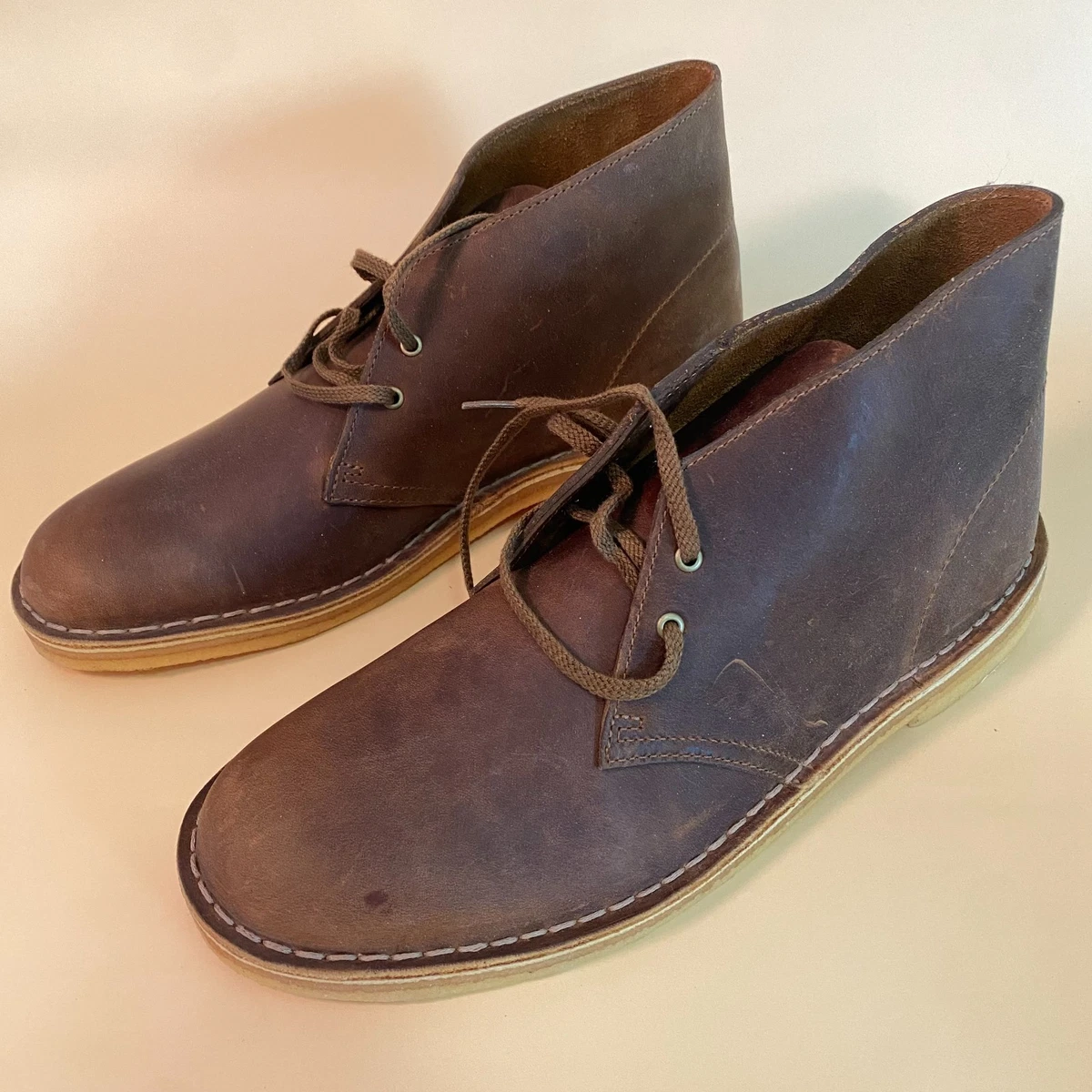 Clark\'s Originals beeswax Desert Boot Men\'s 9.5M great shape Clark main image 3