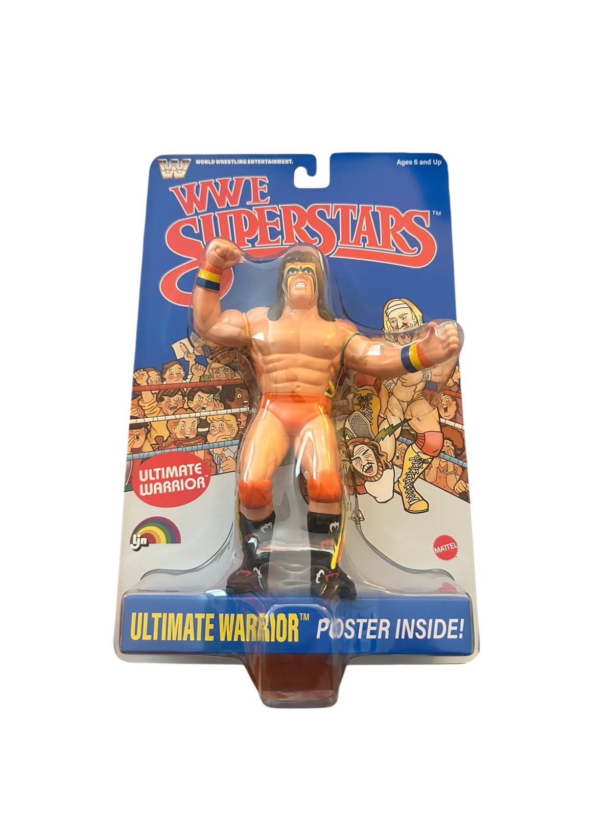 WWE LJN MATTEL Superstars Ultimate Warrior 8