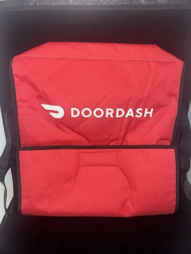 DOORDASH Thermal Insulated HOT/COLD Food Delivery Pizza Bag Extra Large Bag