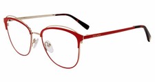 Escada VESD41K Eyeglasses Eye Glasses 0357 Rose Gold/Red Authentic New 54mm Unis