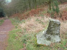 Photo A2 The Bill Cowley memorial stone Heathwaite/NZ4801 Situated at t c2014