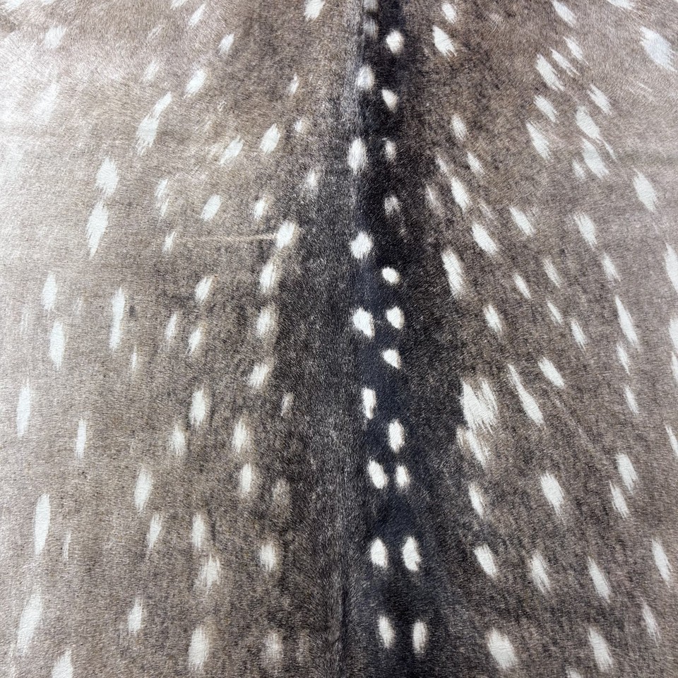 Axis Deer Skin Print Cowhide Rug Size: 7x7 feet Y-141 | eBay