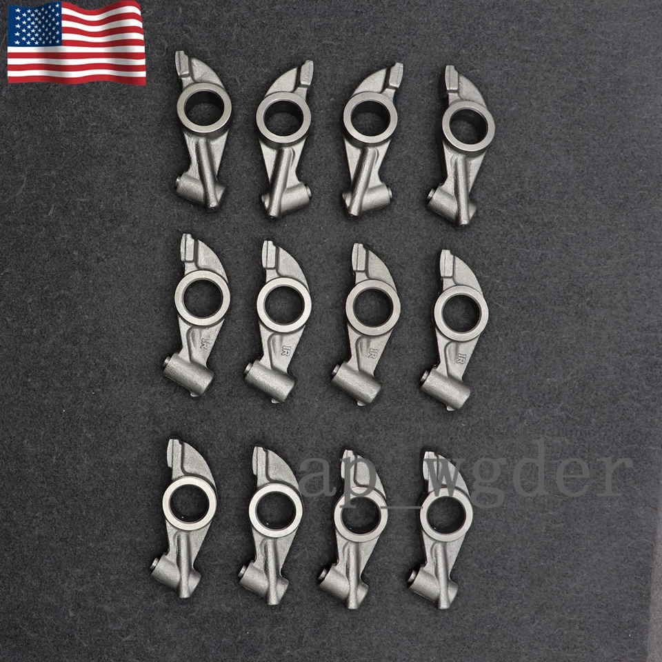 Juego completo de 12 brazos basculantes para Nissan D21 1990-1994 2,4 L l4 KA24E 13257-40F06 Foto 3 de 4