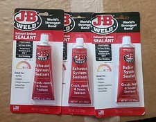 3-pack J-b Weld Exhaust System Sealant 850f High Heat Muffler Repair 37903 3oz