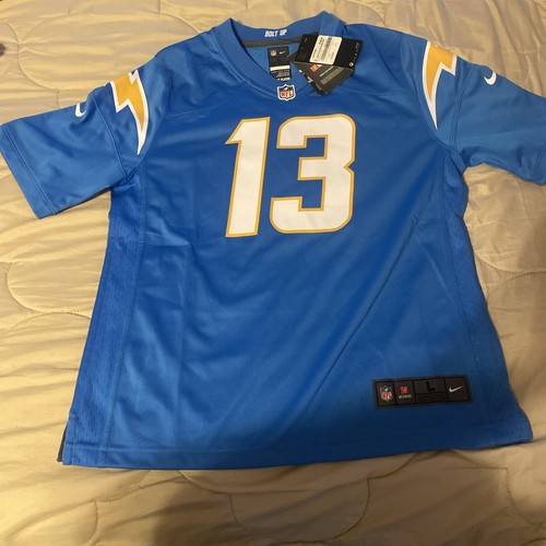 Los Angeles Chargers NFL On Field Nike Jersey #13 Allen Blue Size Youth Large