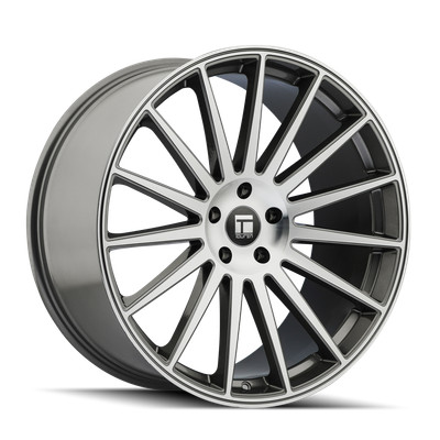TOUREN TR92 3292 GLOSS GRAPHITE MACHINED FACE 20X10.5 5-112 35MM 66.56MM