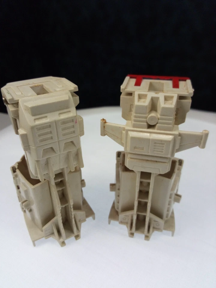 Vintage 1984 Bandai GO BOTS  -  Power Suits GB P3 and GB P4  discoloring - Image 4 of 4