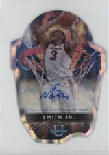 2022-23 Bowman U Best Buckets Die-Cut Lava Refractor 2/50 Nick Smith Jr Auto 8d2