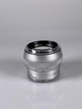 Carl Zeiss Planar 55mm f1.4 MF Lens For contarex silver chrome