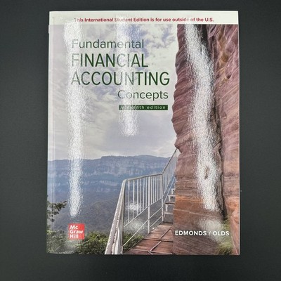 Fundamental Financial Accounting Concepts 11th Eleventh Edition Edmonds Olds