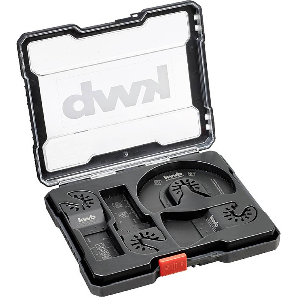 kwb 708890 set outils multifonction pour découpes difficiles d'accès