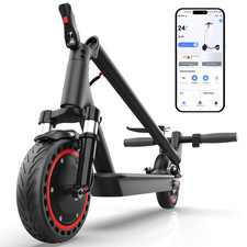 UPDATED ELECTRIC SCOOTER FOLDABLE SCOOTER W/APP DOUBLE SHOCK ABSORPTION 10.5AH