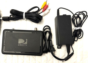 DirecTV H25 Satellite Receiver w/Power Adapter, A/V Cable & Remote - TESTED A1+