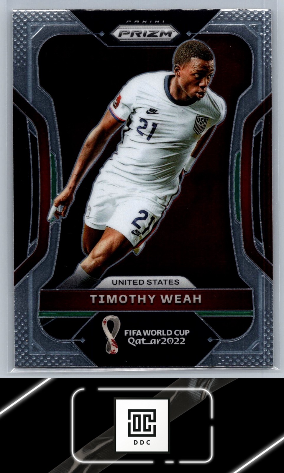 2022 Panini Prizm FIFA World Cup #207 Timothy Weah