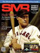 SMR, Sports Market Report, November, 2013, PSA, Issue 231, Hack Wilson on cover