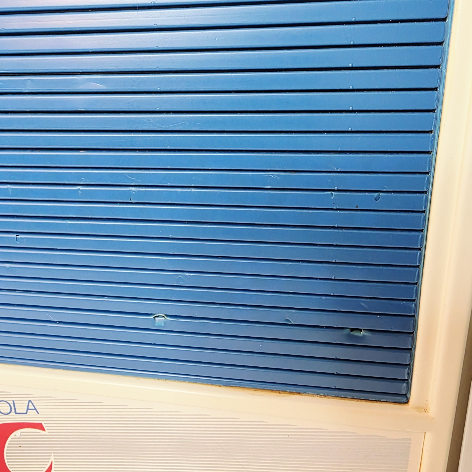 Vtg 90's Royal Crown Cola RC Aluminum Frame Menu Advertising Board Sign