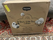 Tiny Love 5-in-1 Here I Grow Stationary Activity Center Black & White