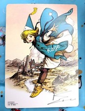 Witch Hat Atelier Anime Bonus Visual Board Coco Illustration Card, Used