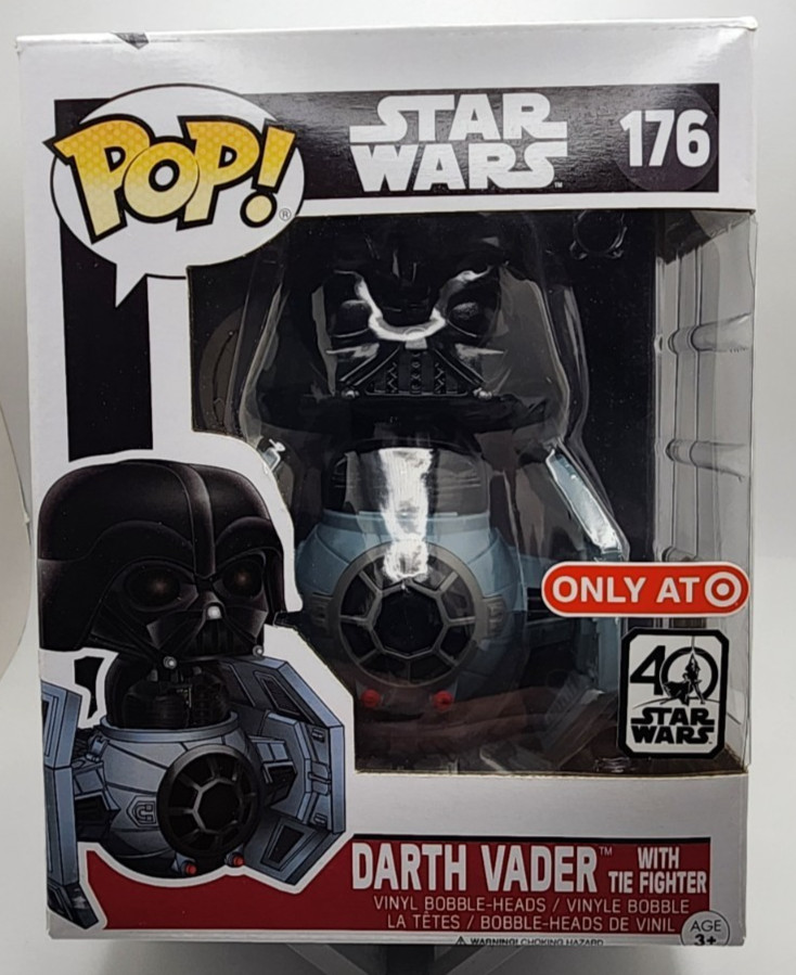 Star Wars Funko Pop! - Darth Vader With Tie Fighter #176 - Target Exclusive