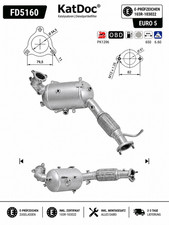 ✅ Ruß-Partikelfilter für Mitsubishi ASX/Outlander, 1.8/2.2 DI-D, 110kW, Euro 5