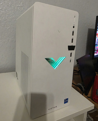 HP Victus Gaming PC   RTX 4060 | i7-13700 | 32GB RAM | 1TB NVMe SSD   White RGB