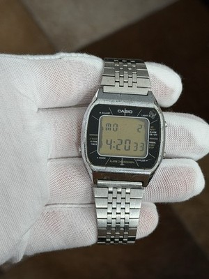 Rare Vintage Casio A201 “Blue Thunder” Men's Digital Sports Watch