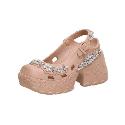 Simone Rocha x Crocs Ballerina Platform Pink Caramel W - 211079-7AF