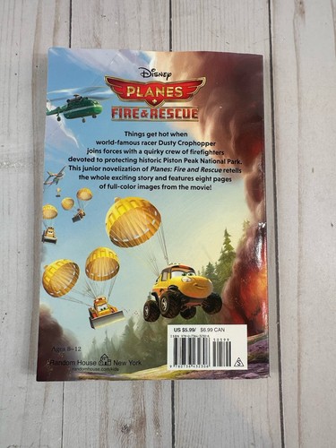 Disney Planes: Fire & Rescue, Junior Novelization, Paperback, 2014, 1st Edition - Picture 9 of 10