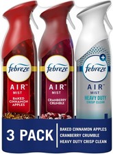 Febreze Air Mist Air Freshener Spray, Odor-Fighting Room Spray for Home, Bathroo