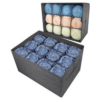 Kleiderschrank Organizer Aufbewahrung FäCher Faltbar Platzsparend 2Er Set